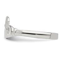 Sterling Silver Claddagh Ring view 4