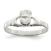 Sterling Silver Claddagh Ring view 1
