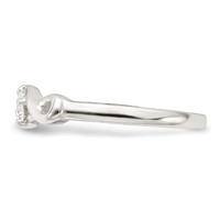 Sterling Silver CZ Ring view 4