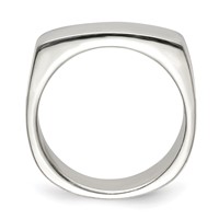 Sterling Silver Signet Ring view 2