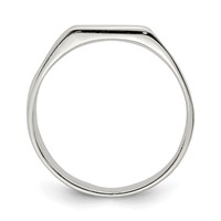 Sterling Silver Signet Ring view 2