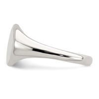 Sterling Silver Signet Ring view 4