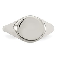 Sterling Silver Signet Ring view 5