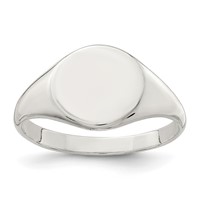 Sterling Silver Signet Ring view 1