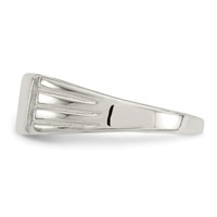 Sterling Silver Signet Ring view 4
