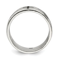 Sterling Silver Cross Design Ring view 2