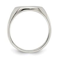 Sterling Silver Signet Ring view 2