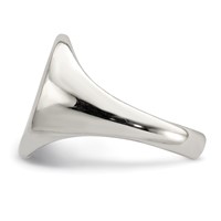 Sterling Silver Signet Ring view 4