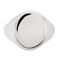 Sterling Silver Signet Ring view 5