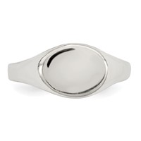 Sterling Silver Signet Ring view 5
