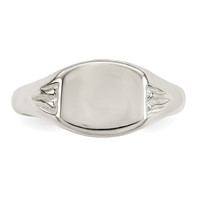 Sterling Silver Signet Ring view 5