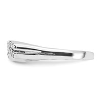 Sterling Silver Polished CZ Ring view 4