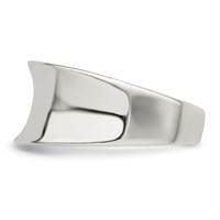 Sterling Silver Polished Fancy Ring view 4