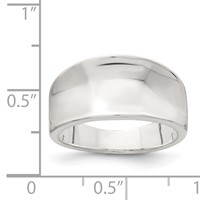 Sterling Silver Polished Fancy Ring view 3