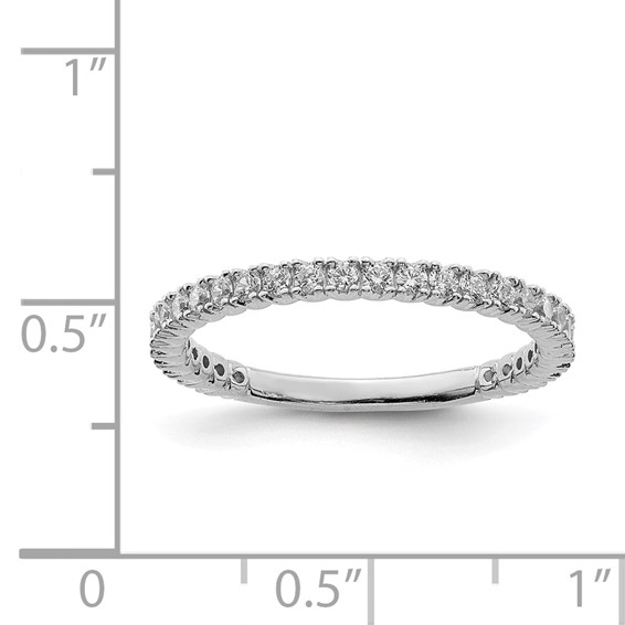 Sterling Silver CZ Ring