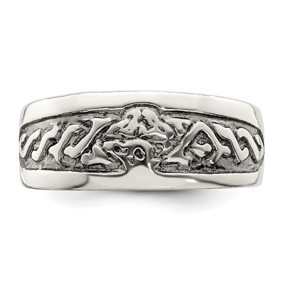 Sterling Silver Antiqued Ring