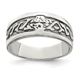 Sterling Silver Antiqued Ring