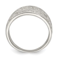 Sterling Silver Swirl Design Ring view 2