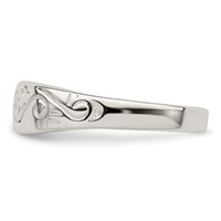 Sterling Silver Swirl Ring view 4