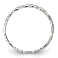 Sterling Silver Heart Ring view 2