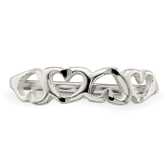 Sterling Silver Heart Ring