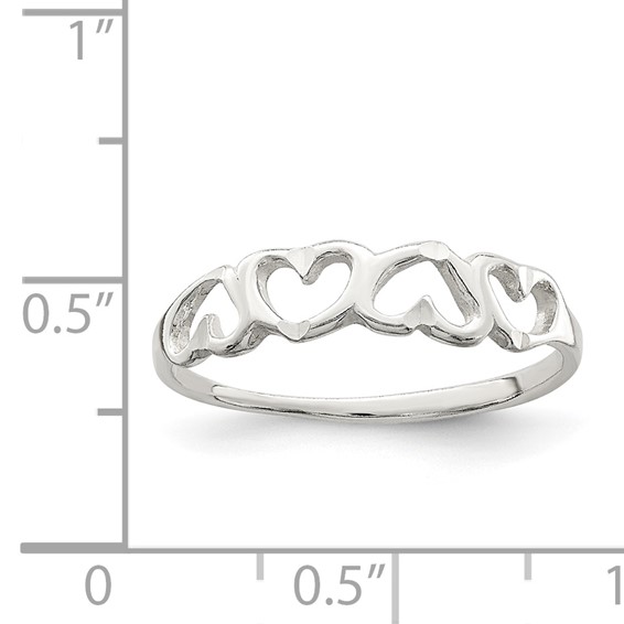 Sterling Silver Heart Ring