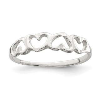 Sterling Silver Heart Ring