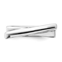 Sterling Silver Flat Top Ring view 5