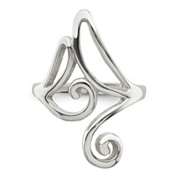 Sterling Silver Polished Ring view 5