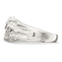 Sterling Silver Men's Nugget Ring view 4
