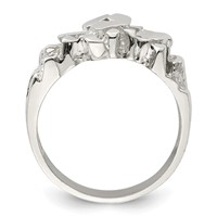 Sterling Silver Men's Nugget Ring view 2