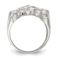 Sterling Silver Men's Nugget Ring view 2