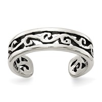 Sterling Silver Toe Ring view 1