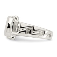 Sterling Silver Fancy Signet Ring view 4
