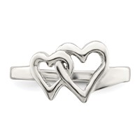 Sterling Silver Heart Ring view 5