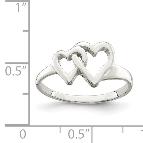 Sterling Silver Heart Ring