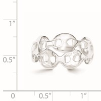 Sterling Silver Polished Ring view 2