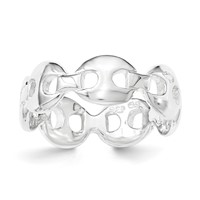 Sterling Silver Polished Ring view 1
