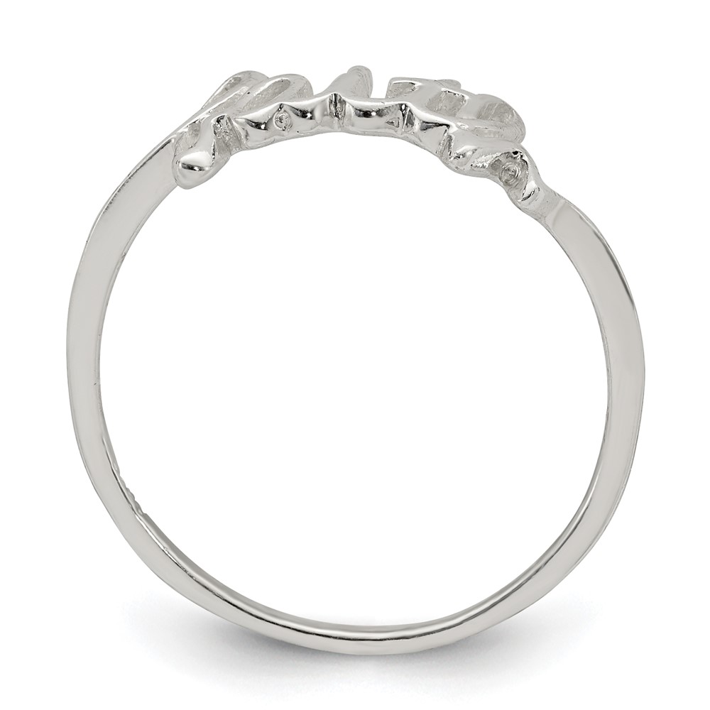 Sterling Silver Faith Ring (QR6071-8)