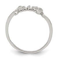 Sterling Silver Faith Ring view 2