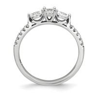 Pure Fire Sterling Silver CZ Ring view 2