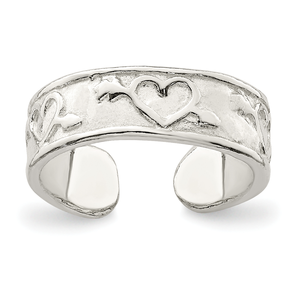 Sterling Silver Toe Ring (QR618)