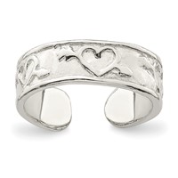 Sterling Silver Toe Ring view 1