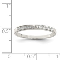Sterling Silver CZ Ring view 4