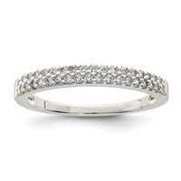 Sterling Silver CZ Ring view 1
