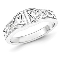 Sterling Silver Polished Fancy Ring view 1