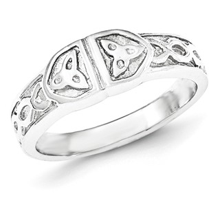 Sterling Silver Polished Fancy Ring