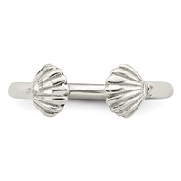 Sterling Silver Shell Ring view 5