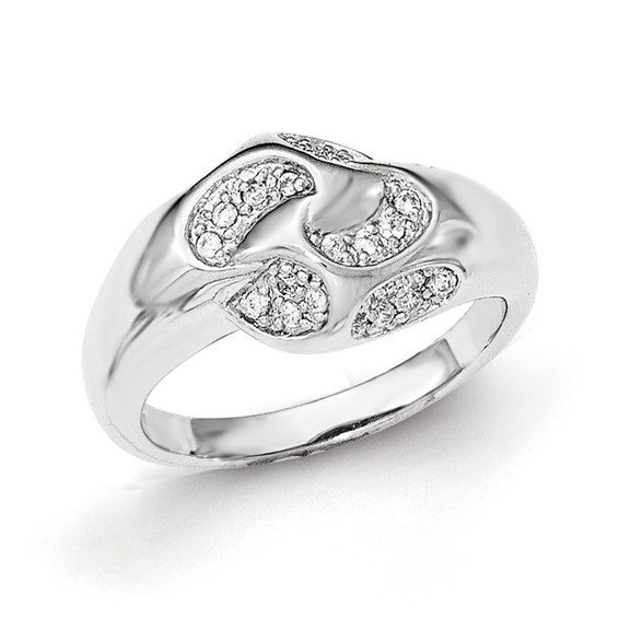 Sterling Silver CZ Ring