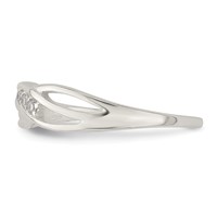 Sterling Silver CZ Ring view 3